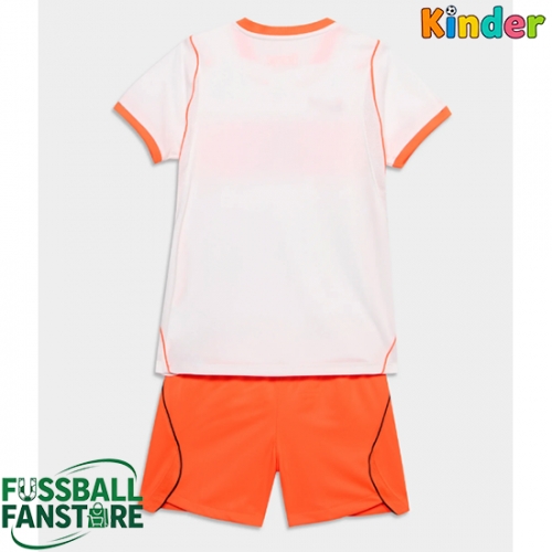 Niederlande Replik Auswärtstrikot Kinder WM 2026 Kurzarm (+ Kurze Hosen)